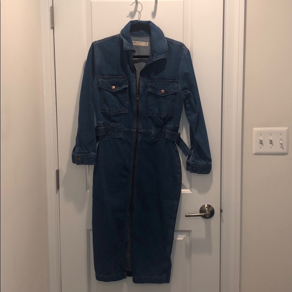 ASOS denim dress